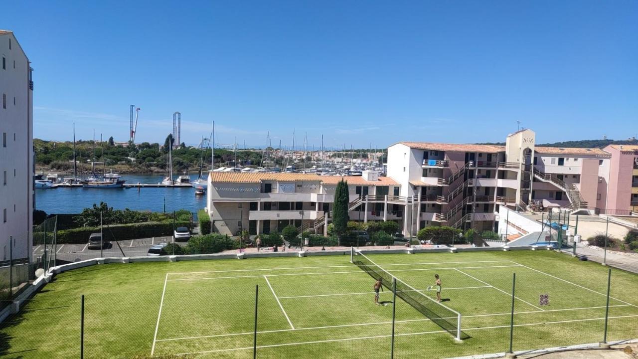 Studio cabine Vue Mer île des Pêcheurs cap d'Agde Extérieur photo