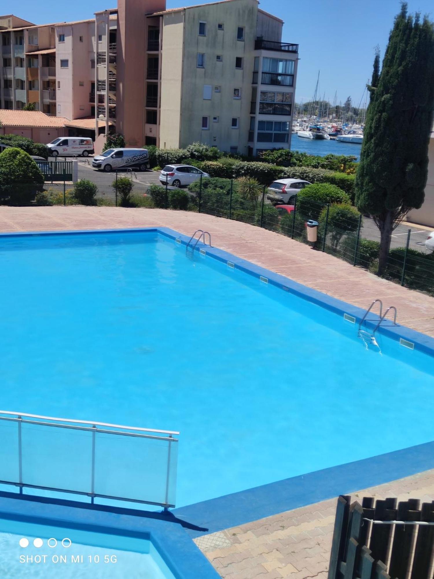 Studio cabine Vue Mer île des Pêcheurs cap d'Agde Extérieur photo